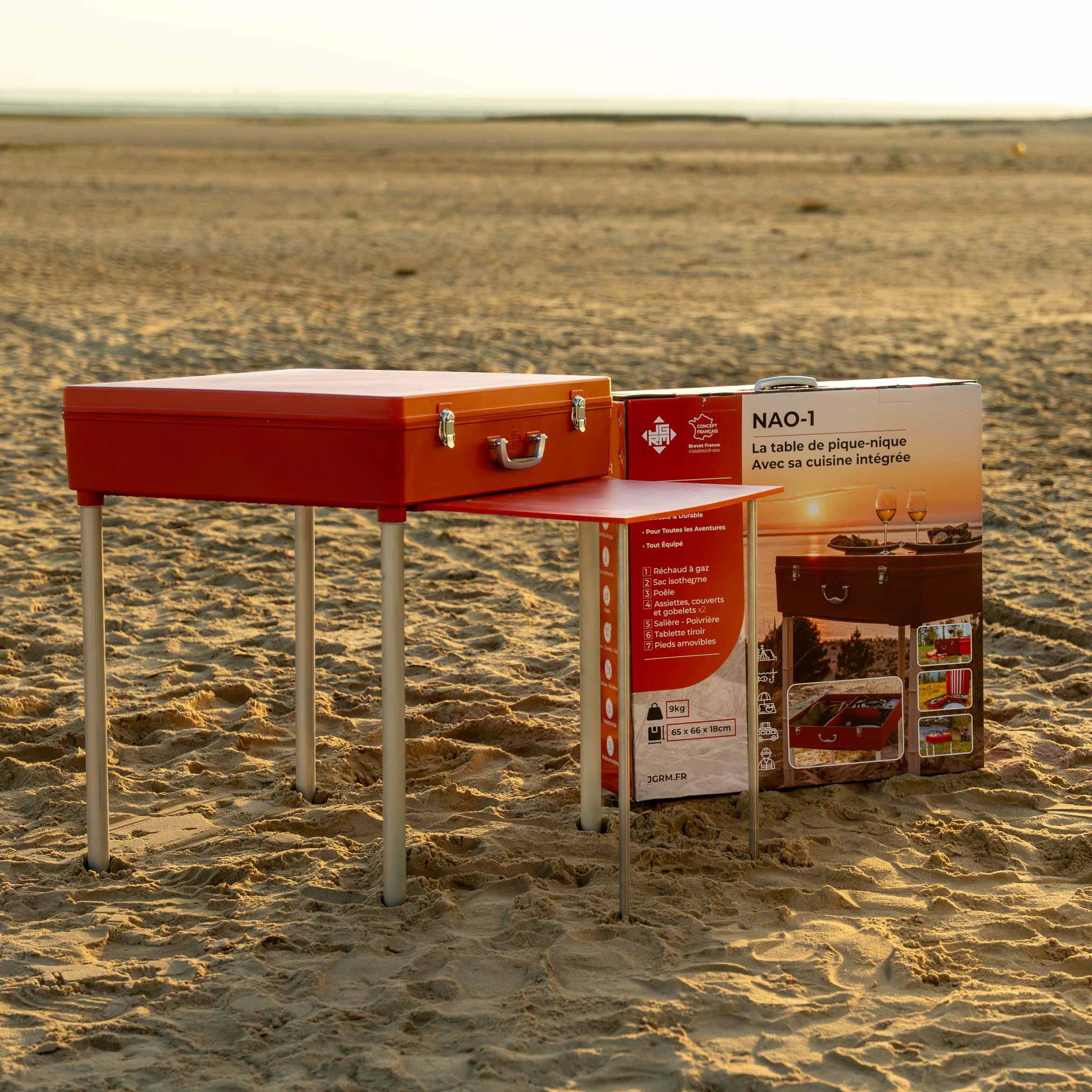 <h2 class="title_acces" style="text-align: left;">JGRM - <span class="highlight">NAO1</span> - Table de pique-nique et sa cuisine intégrée</h2> – Image 4